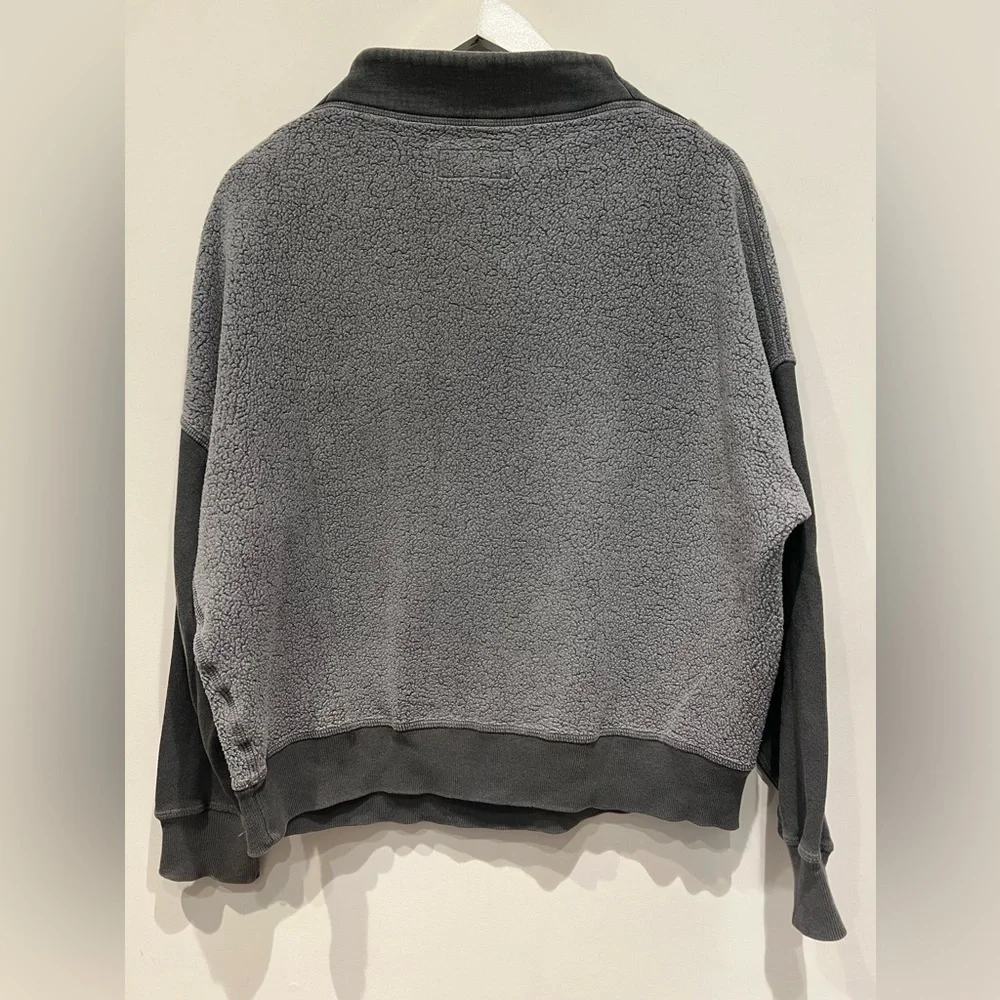The GREAT Trail Sweatshirt. Half zip. Super cosy. Size 1. Grey - Picture 3 of 5